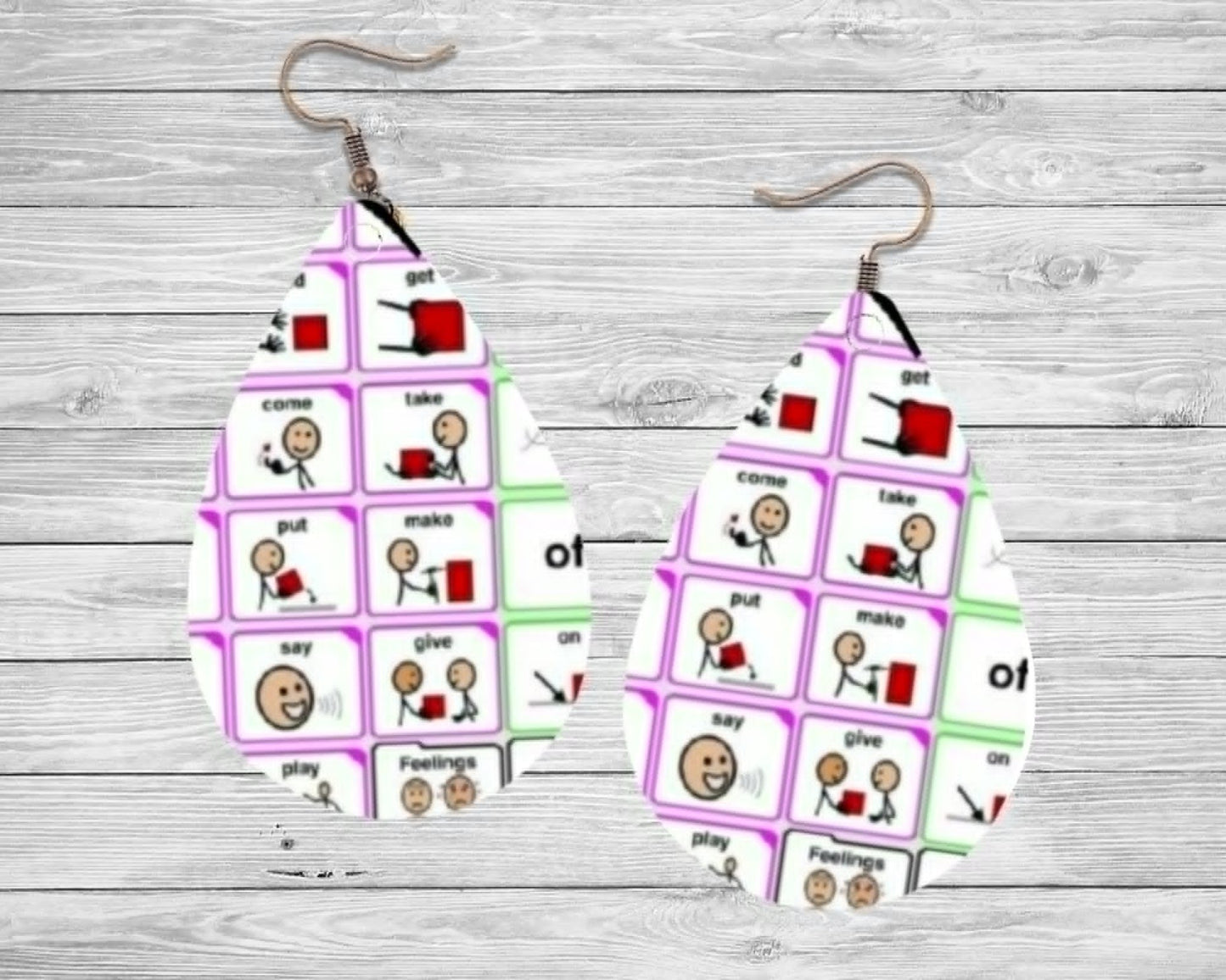 Communication Devices Teacher Earrings