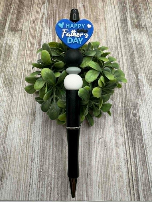 Happy Father's Day Beaded Ink Pen