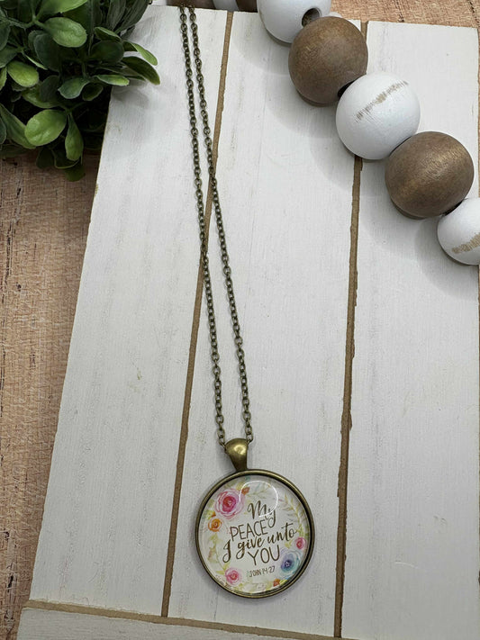 My Peace I give unto you Necklace