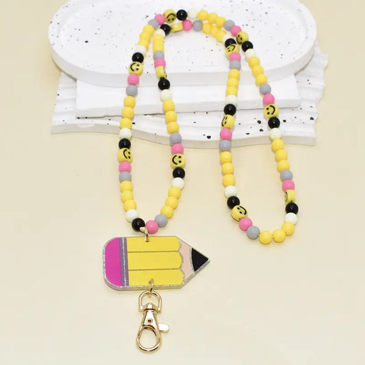 Beaded Pencil Lanyard