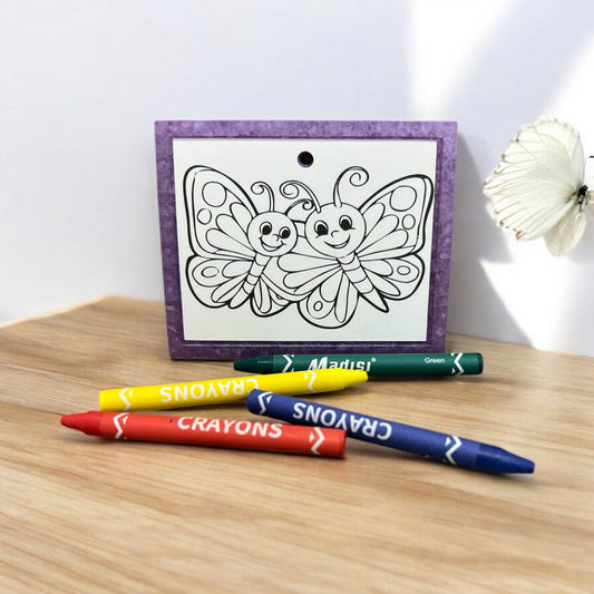 PREORDER - Butterfly Coloring Freshie