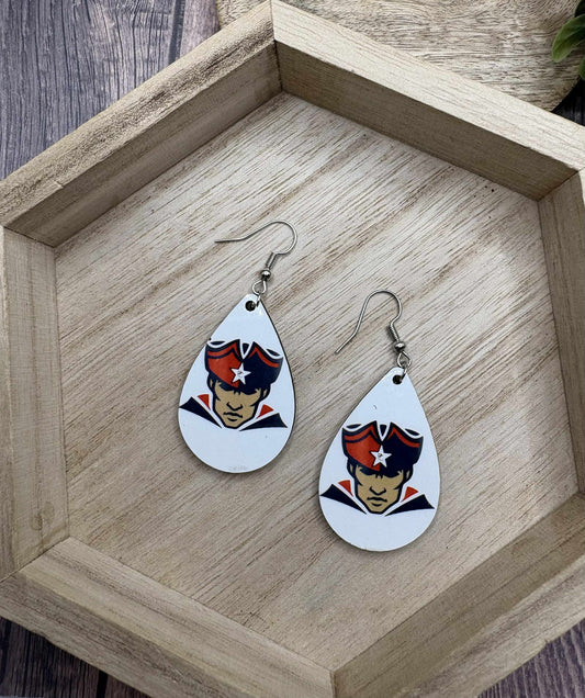 Paulding County Patriots Earrings