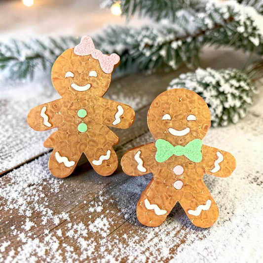 PREORDER - Gingerbread Vent Clip & Magnet Freshie Sets