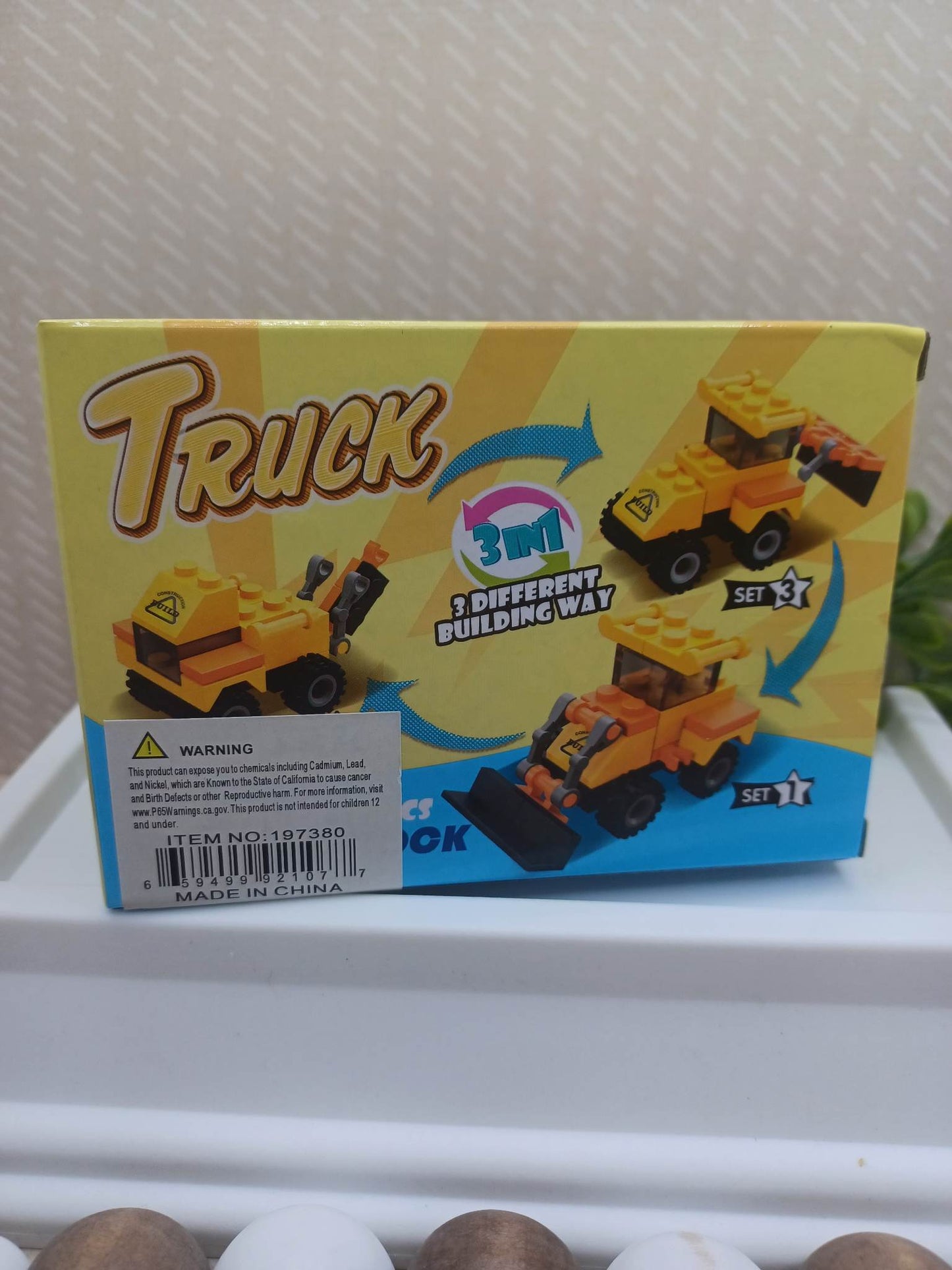 Construction Building Block Set #3