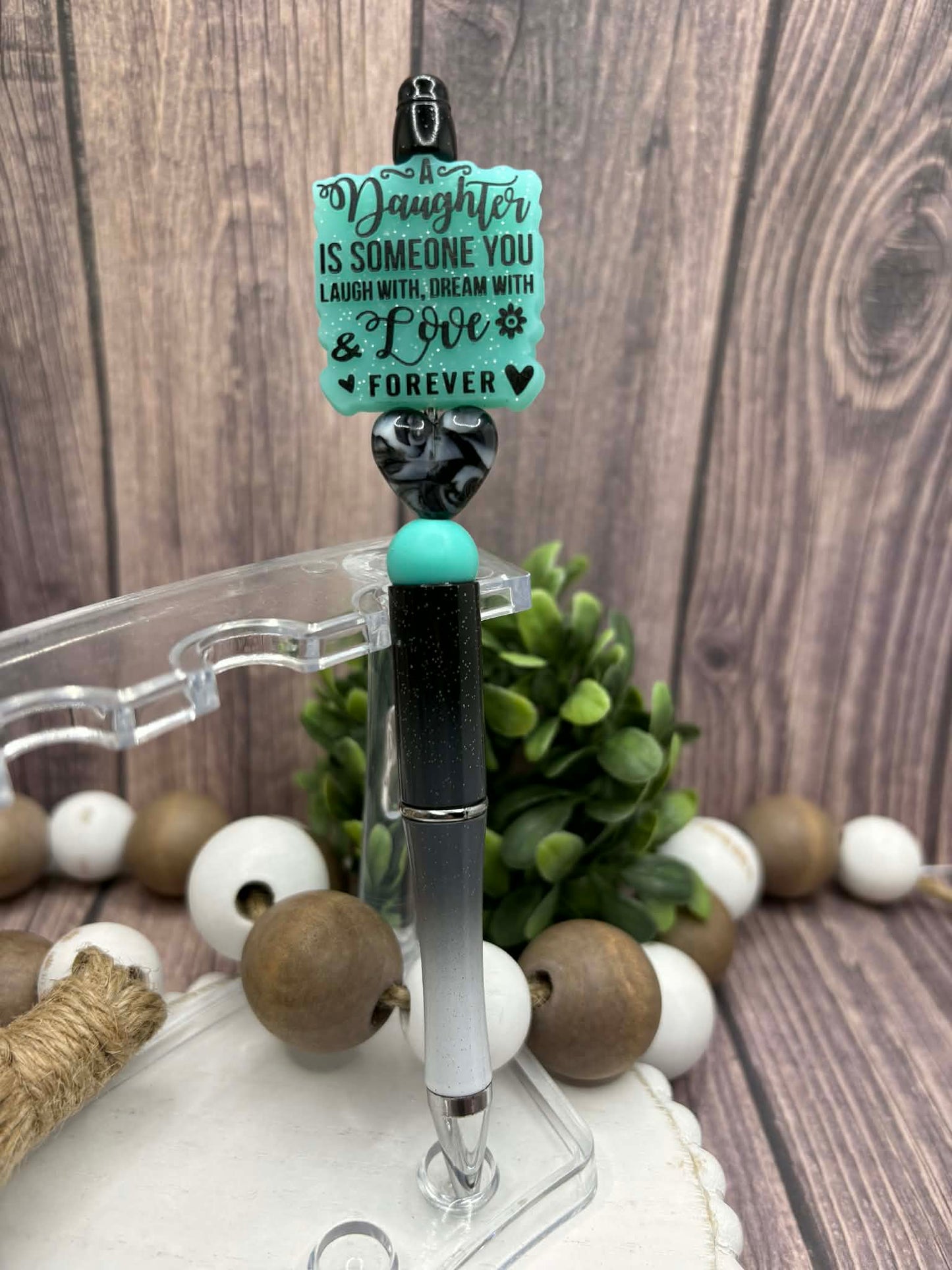 Daughter Beaded Ink Pen