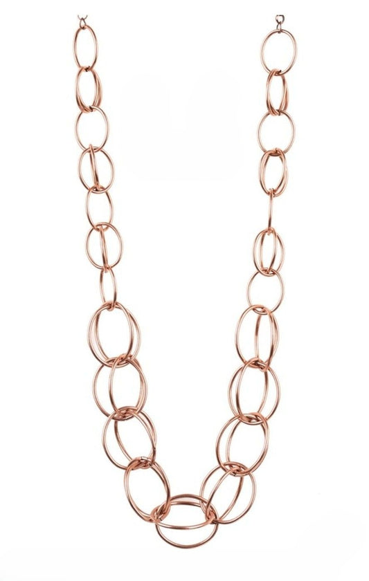 Copper Circles Necklace