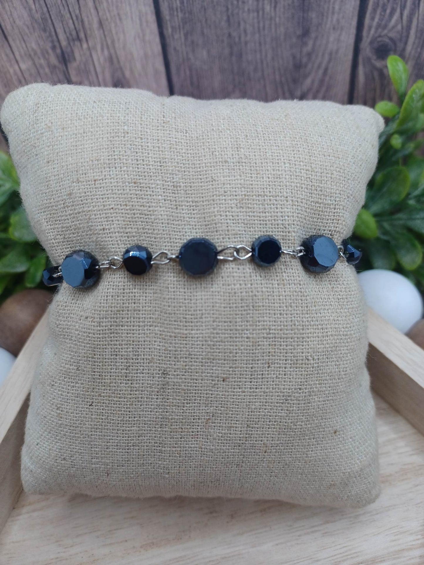 Blue Oil Spill Bracelet/Anklet