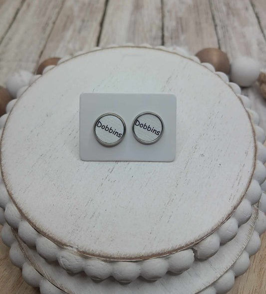 Dobbins Print Earrings