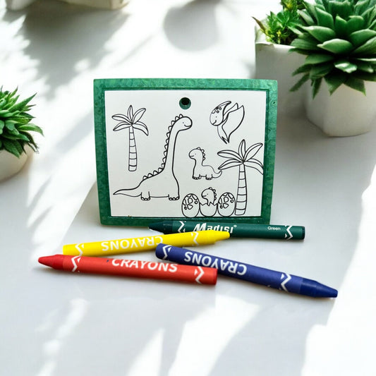 PREORER - Dino Coloring Freshie