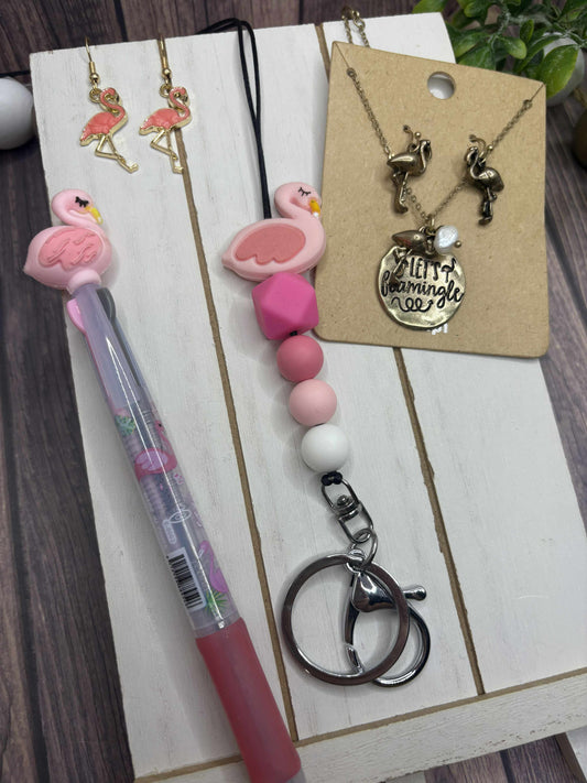 Flamingo Themed Gift Set