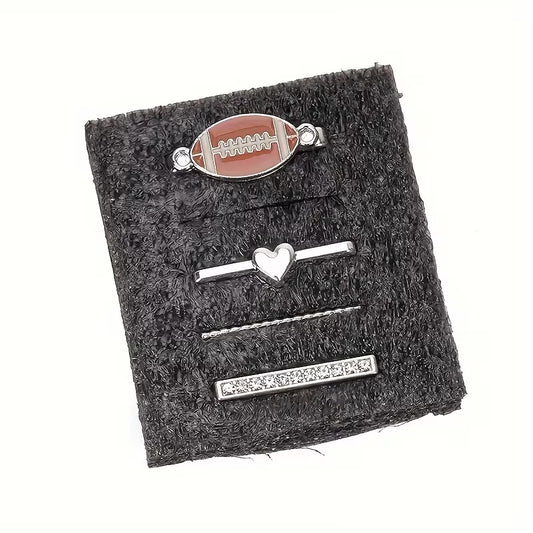 Football Watch Band Accessory Set