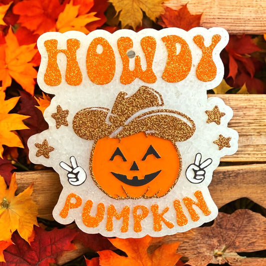 PREORDER - Howdy Pumpkin Freshie