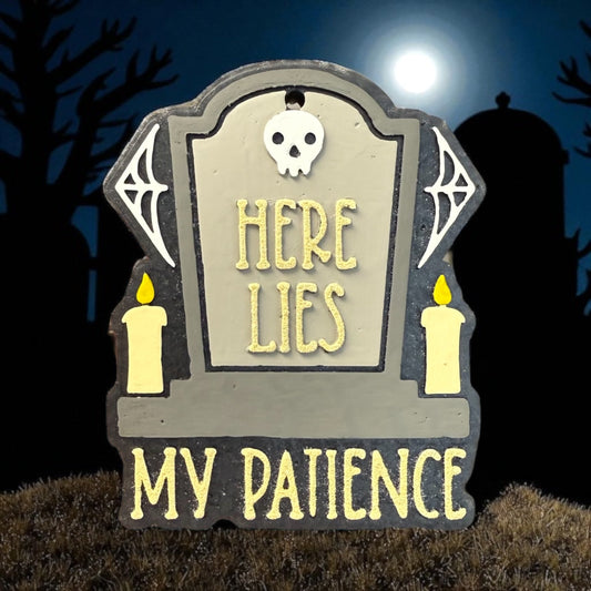 PREORDER - My Patience Freshie