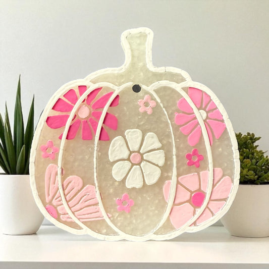 PREORDER - Pink Boho Pumpkin Freshie