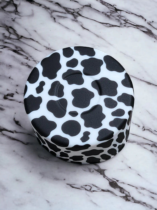 Cow Print Tumbler Boot