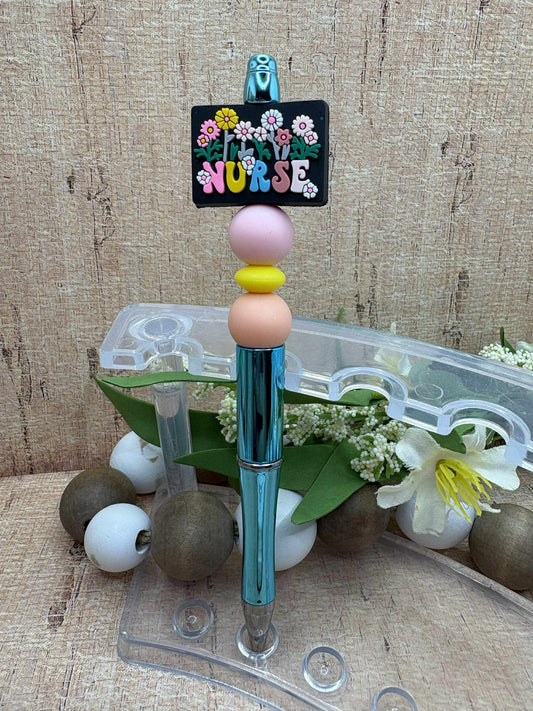 Nurse Beaded Ink Pen