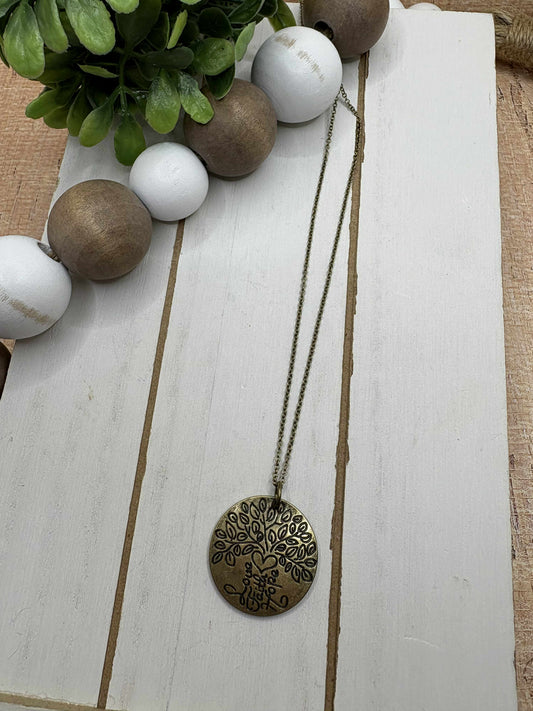 Love, Faith, Hope Necklace