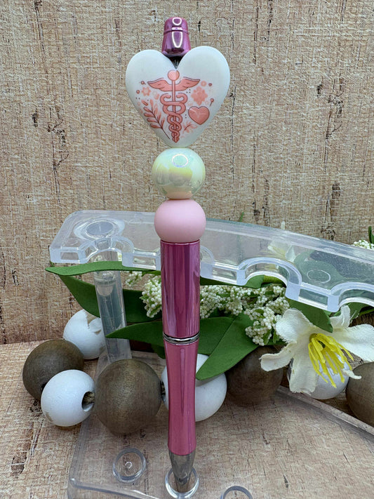 Nurse Beaded Ink Pen