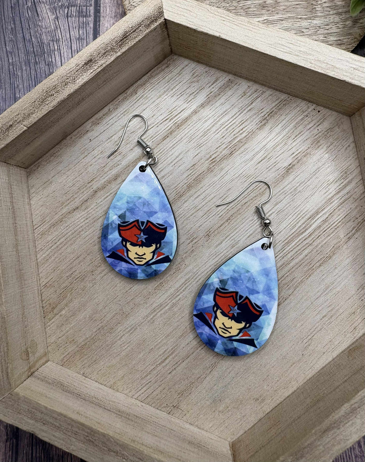 Paulding County Patriots Earrings