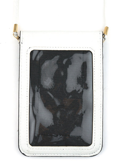 Baseball Print Crossbody Bag