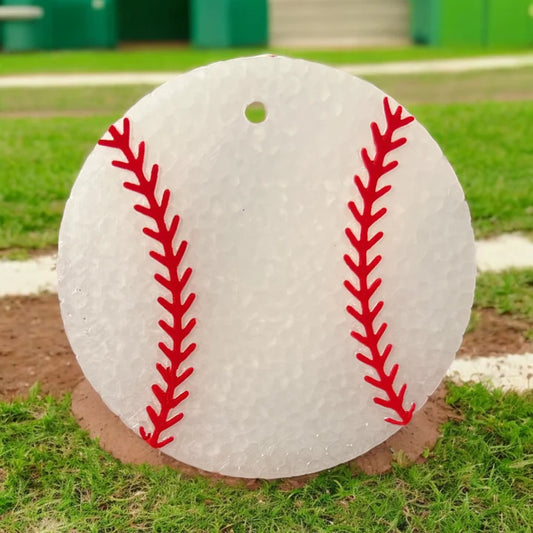 INSTOCK - Baseball Freshie Scented in Fresh LInen