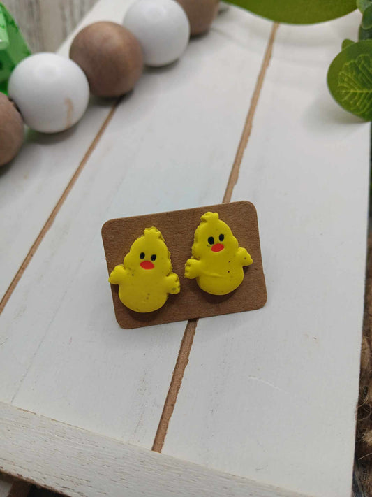 Baby Chick Earrings