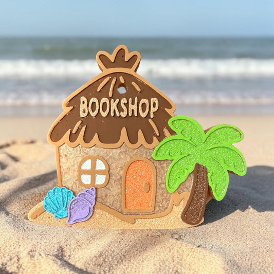 INSTOCK - Books By The Sea Freshie Scented in CoCo Cabana