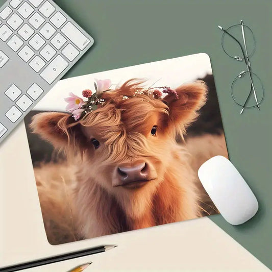 Adorable Cow Mouse Pad