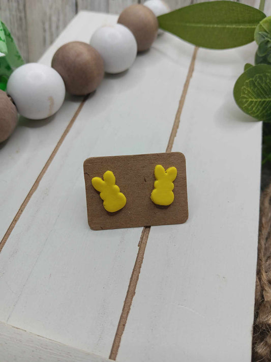 Yellow Peep Earrings