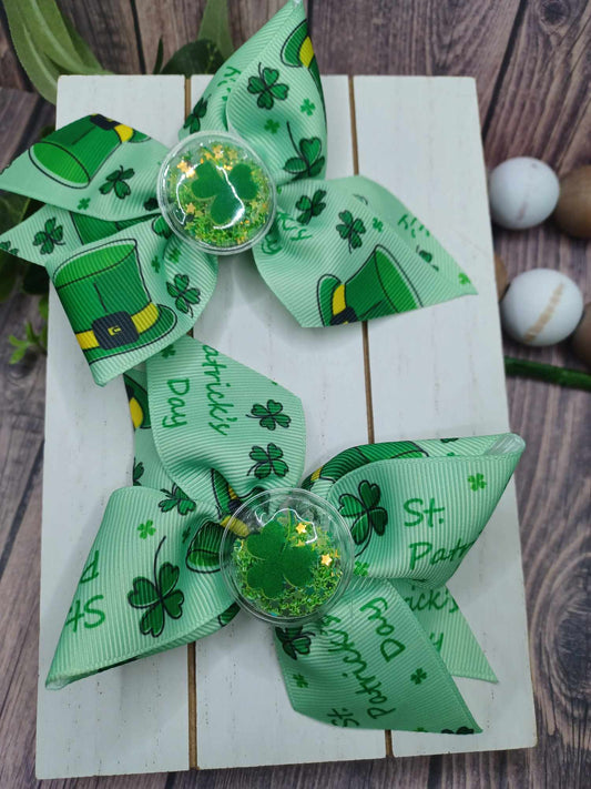 St. Patrick's Day Hair Accessory Set - Comes with 2
