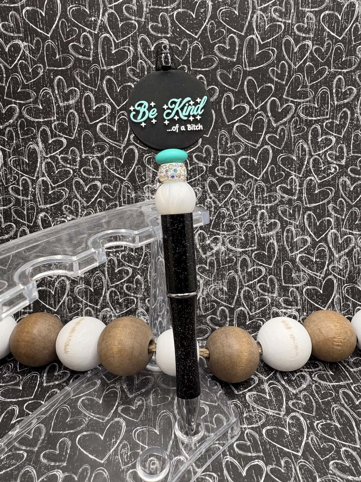 Be Kind of a B Snarky Beaded Ink Pen