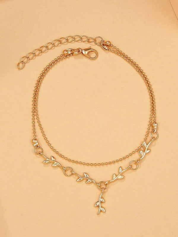 Gold Vine Style Bracelet/Anklet