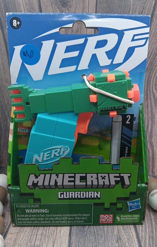 Nerf Minecraft Guardian Dart Gun