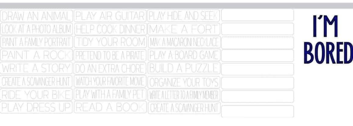 PREORDER - I'm Bored Glass Themed Jar
