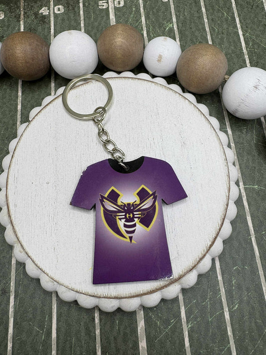 Hiram Hornet Mom Keychain