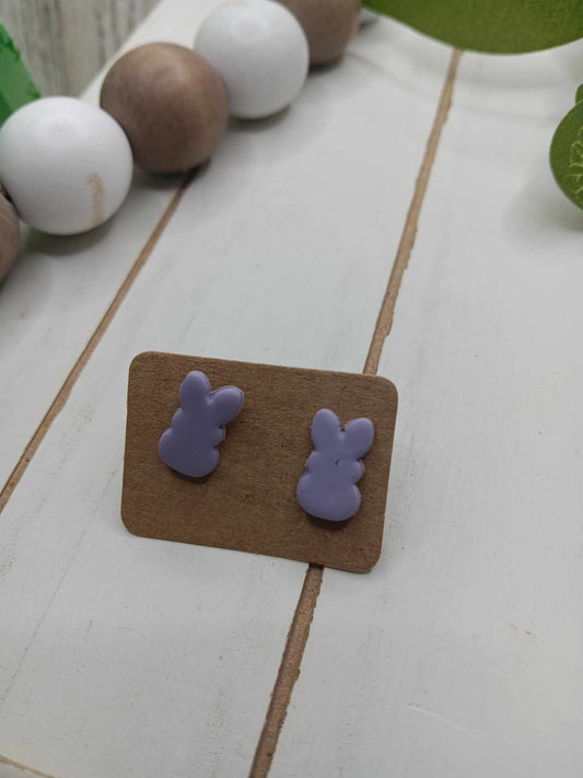 Purple Peep Earrings