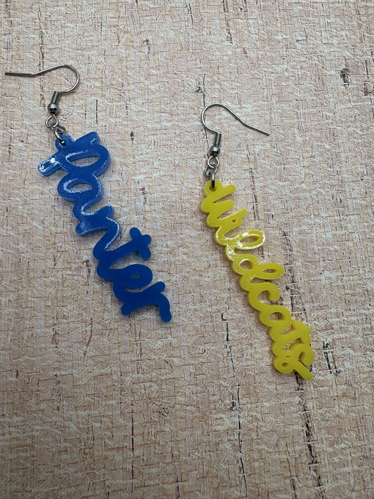 Panter Wildcats Earrings