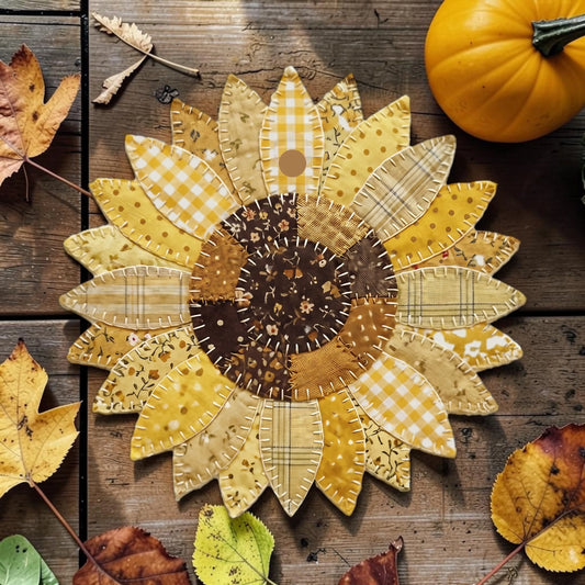 INSTOCK - Patchwork Sunflower Freshie - Scented in Butt Naked