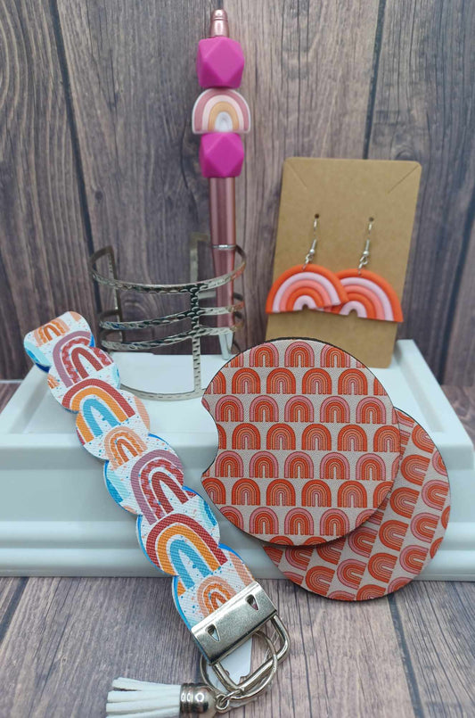 Pink Rainbow Themed Gift Set