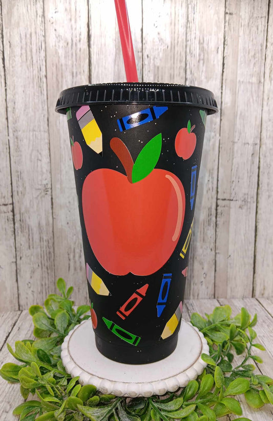 Black Teacher Themed Cup