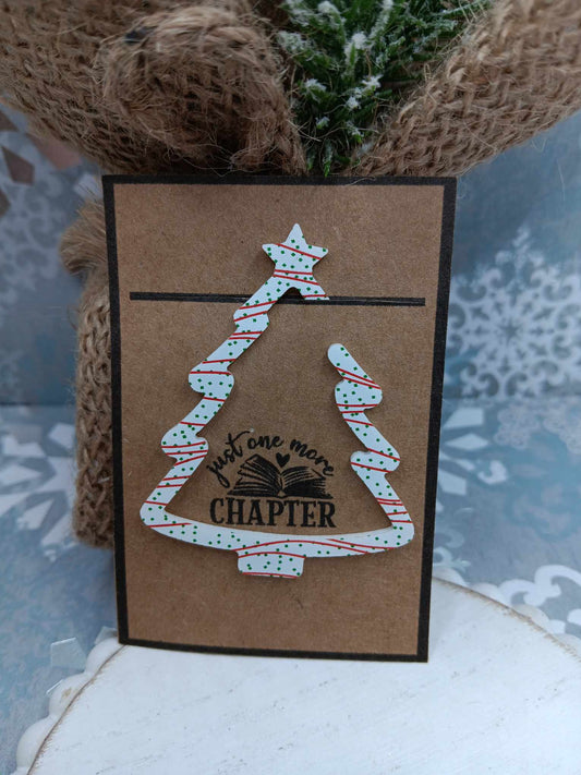 Christmas Tree Cake Bookmark