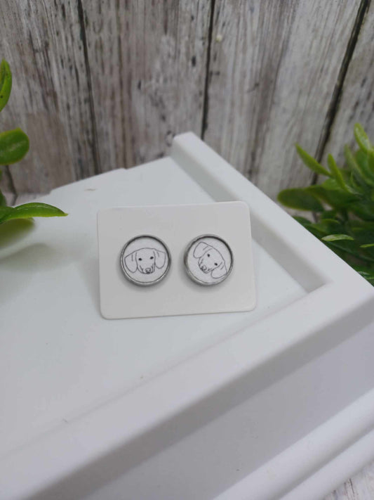 Dachshund Earrings