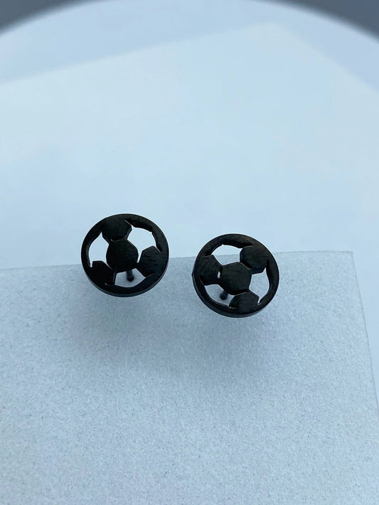 Soccer Stud Earrings
