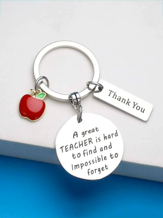A good Teacher is hard to find and impossible to forget Keychain