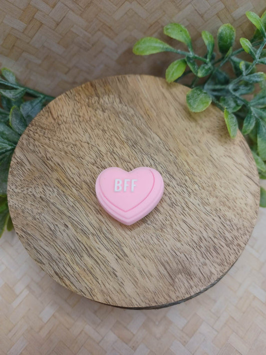 Pink BFF Shoe Charm Accessory