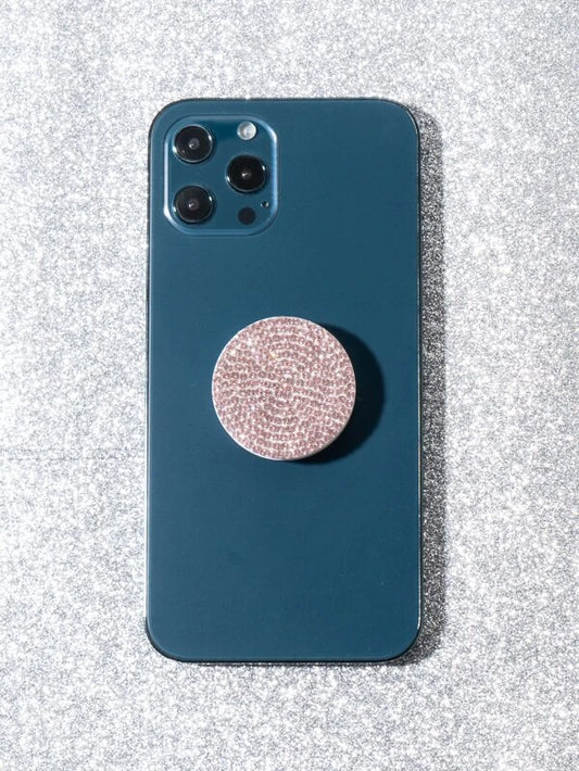 Pink Rhinestone Mobile Phone Accessory