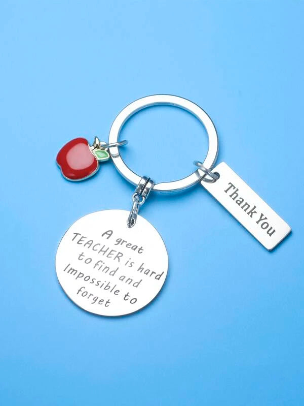 A good Teacher is hard to find and impossible to forget Keychain