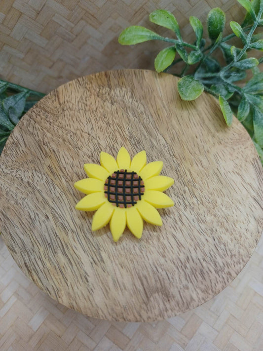 Sunflower Shoe Charm Accessory