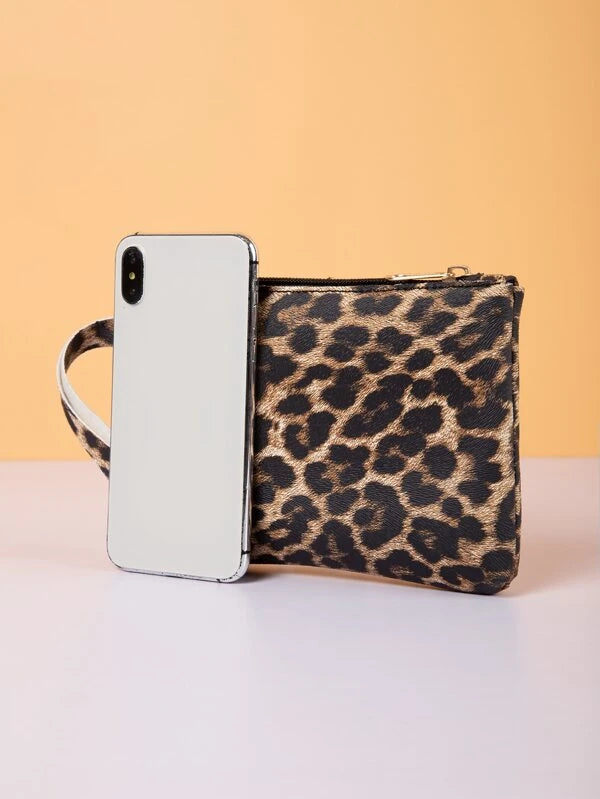 Leopard Cosmetic Bag