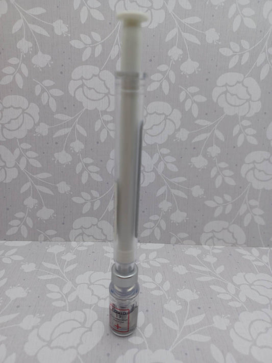 White Covid 19 Ink Pen